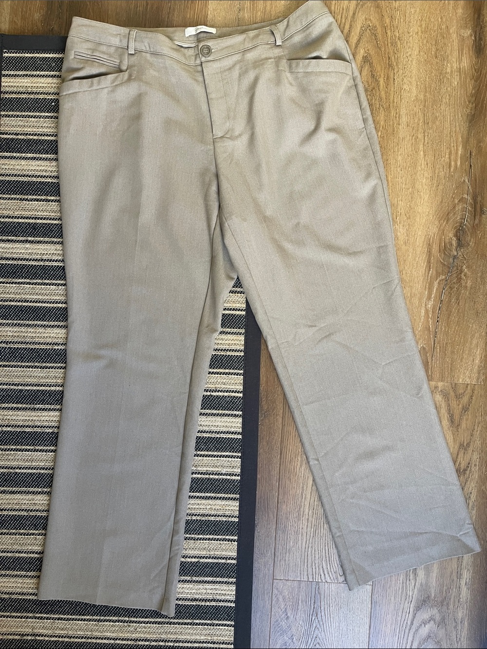 CJ Banks Women’s Tan Trousers Size 16W